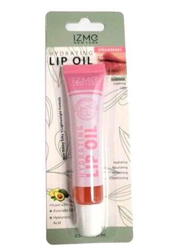 Izme New York Hydrating Lip Oil Strawberry