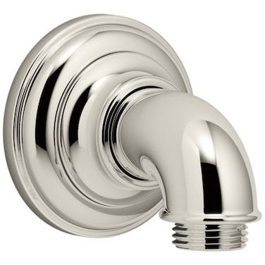 Kohler K72796SN Artifacts Wallmount supply elbow Vibrant Polished Nickel