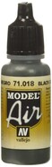 Vallejo Camo Black Green Paint 17ml