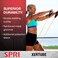 SPRI Xertube Resistance Bands with Handles  All Exercise Cords Sold Separately with Home Gym Workout Fitness Door Anchor Attachment Option