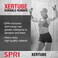 SPRI Xertube Resistance Bands with Handles  All Exercise Cords Sold Separately with Home Gym Workout Fitness Door Anchor Attachment Option