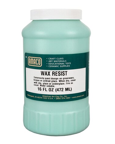 AMACO Jar Wax Resist 16 FL Oz 472ml