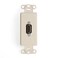 Leviton 41647I HDMI Feedthrough Decora Insert Ivory 20 ft
