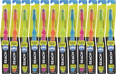 Reach Toothbrush Medium Full Head 11  Pack of 12