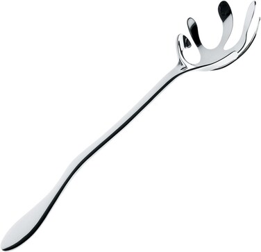 Alessi  Mediterraneo  Design Spaghetti Serving Spoon Stainless Steel Mirror Polished