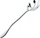 Alessi  Mediterraneo  Design Spaghetti Serving Spoon Stainless Steel Mirror Polished