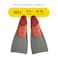 Long Floating Fin 79 RedGray