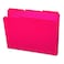 Smead Poly File Folder 13Cut Tab Letter Size Red 24 per Box 10501