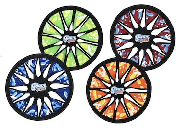 Sunlite Sports Water Series Spin Twist Frisbee 1 Piece Colors Vary BlueGreenOrangeRed AN0509B