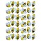 Trend Buzzing Bumblebees Sparkle Stickers Classroom Incentives 72 Count