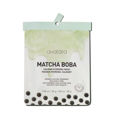 Avatara Matcha Boba Hydrogel Mask Facial Masks Skincare Essential 2Piece Cooling  Hydrating Skin Care Mask with MultiHyaluronic Combo  Ceramides 30 g 1Pack