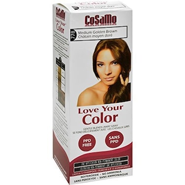 CoSaMo Hair Color 778 Medium Golden Brown 3 Pack