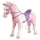 Rockin Rider Cookie Stable Horse Ride On  Pink Large