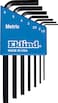 EKLIND 10507 HexL Key allen wrench  7pc set Metric MM sizes 156 Short series