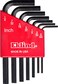 EKLIND 10107 HexL Key allen wrench  7pc set SAE Inch Sizes 56414 Short series