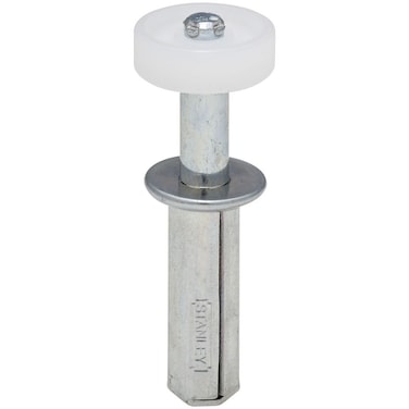 National Hardware N344911 V391GR Folding Door Top Guide Roller in Zinc plated