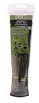 Gardner Bender 10096 4 in 8 in Nylon Cable Ties Tan Olive  Black  200 Pack  Assorted