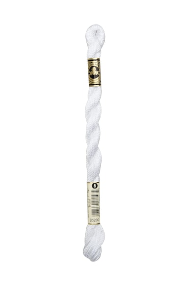 DMC 115 5B5200 Pearl Cotton Thread Snow White Size 5
