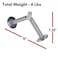 BodySolid Tools MB504 Triceps Pressdown Bar Attachment for Cable Machines Triceps Pulldown
