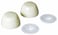 Fluidmaster 7116 Replacement Toilet Bolt Caps In Bone
