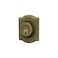 Schlage B60 N CAM 609 Deadbolt with Camelot Trim Keyed 1 Side Highest Residential Security Antique Brass