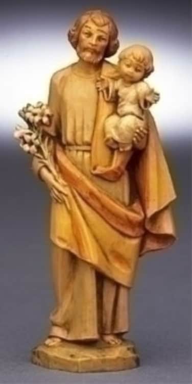 Fontanini by Roman Inc Specialty Figure 5 Collection St Joseph 45 H Handmade in Italy Designed and Manufactured in Tuscany Polymer Hand Painted Italian Detailed