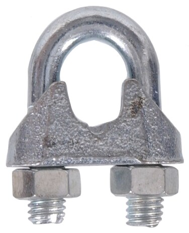 The Hillman Group 4839 18 Dia Wire Rope Clip Zinc 10 Pieces