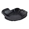 Restaurantware 33 Inch Shell Appetizer Plate 100 Disposable Plastic Appetizer Plate  Sturdy ShellShaped Black Plastic Cocktail Plates Perfect For Serving Amuse Bouche And Hors Doeuvres