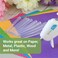 Adtech W22934ZIP100 Mini Hot Glue Sticks 1pack 100 pieces Clear