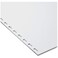 GBC CombBind Prepunched Paper Binding 85 x 11 Inches White 500 Sheets per Pack 2020046