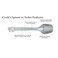 Rada Cutlery Cooking Holes Stainless Steel Serving Spoon 1Pack Stainless handle