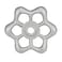 Danco 80416 Square Broach Wheel Handle for Use with Hose Bibb Faucets Sillcock Stopcocks and Valves Metal SilverPewter