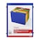 Staples Poly Expanding Hanging File Pockets Letter Assorted 5Pack