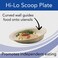 Sammons Preston HiLo Scoop Plate 9 Scooped Dish with Wall NonSlip ADL Eating Aid for Children Elderly Disabled Non Skid Cutlery Assistance Device for Motor Control Scooper Bowl