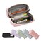 bagINBAG QIANPA Small Pencil Case Organizer with ZipperLight Pencil Pouch Aesthetic Pink Pencil Bag for men  women