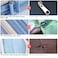 bagINBAG QIANPA Small Pencil Case Organizer with ZipperLight Pencil Pouch Aesthetic Blue Pencil Bag for men  women