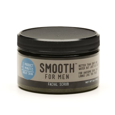 Smooth for Men by Simple Sugars Green Tea with Tea Tree Oil Facial  Cleansing Exfoliating Moisturizer for Sensitive Skin Acne and Oily Prone Skin Eczema Psoriasis
