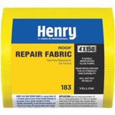 HENRY CO TV812836 4x150 Yellow Glass Fabric