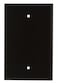 Leviton PJ13 1Gang Blank Wallplate Midway Size Brown Image