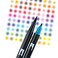 Tombow 56169 Dual Brush Pen Art Markers Landscape 10Pack Blendable Brush and Fine Tip Markers