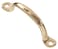 Hardware Essentials 851563 Utility Pull Brass 334