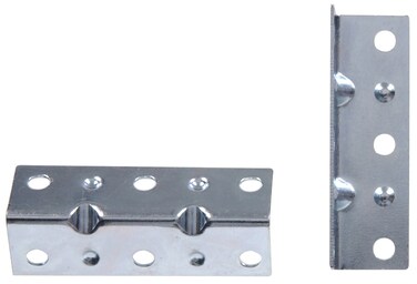 The Hillman Group 852184 312 x 34 Inside Corner Brace  Zinc Plated 4Pack