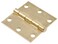 Hardware Essentials 851959 Residential Square Corner Door Hinges with Removable Pin Satin 3 Inch