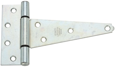 National Hardware B286 6 Zinc Plated Extra Heavy T Hinge