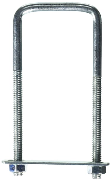 National Hardware N222364 2192 Square U Bolts in Zinc 535516x2x5