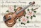 Dimensions Music is Harmony Violin 14 Counted Cross Stitch Craft Kit 7 x 5 Multicolor