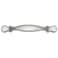 Hickory Hardware 1 Pack Solid Core Kitchen Cabinet Pulls Luxury Cabinet Handles Hardware for Doors  Dresser Drawers 3 Inch Hole Center Chrome Conquest Collection