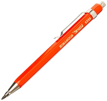 KohINoor 2mm Diameter Short Mechanical Clutch Lead Holder Pencil  Red
