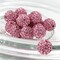 RUBYCA Pave Czech Crystal Disco Ball Clay Beads fit Shamballa Jewelry 20pcs 10mm Light Rose Pink