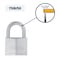 ABUS 75IB50 KD Marine Grade Chrome Plated Brass Padlock Stainless Steel Shackle Keyed Different